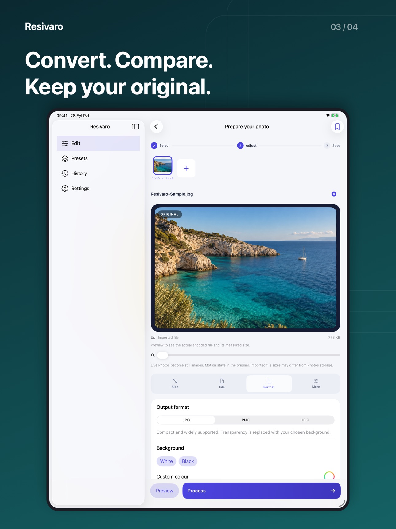 Screenshot 7 of Resivaro: Photo Resizer