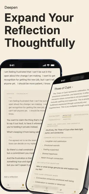 Hermit's Way: Tarot Journal screenshot 4