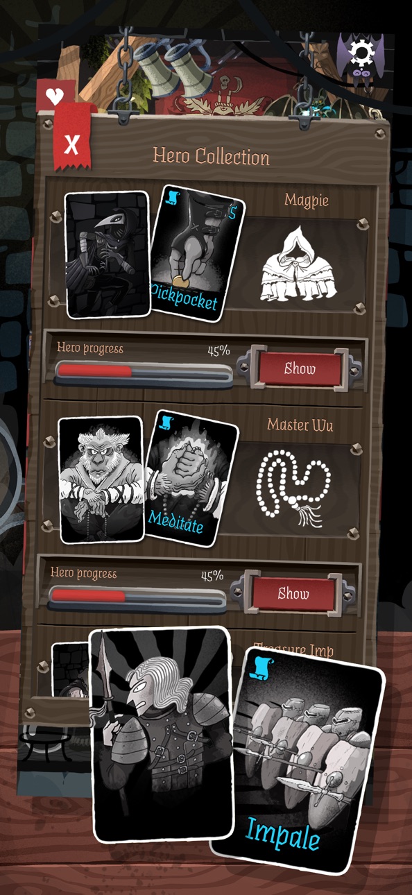 Card Crawl 2 iOS Mod IPA screenshot 6 - iOS game interface
