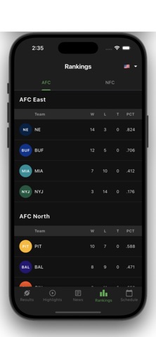 App screenshot