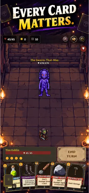Goblin Card RPG: Tower Trials screenshot 3
