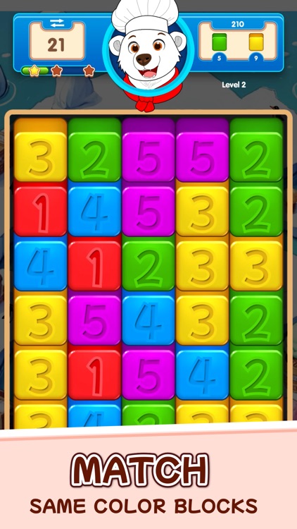 Polar Bear HOT SWEETS Match3