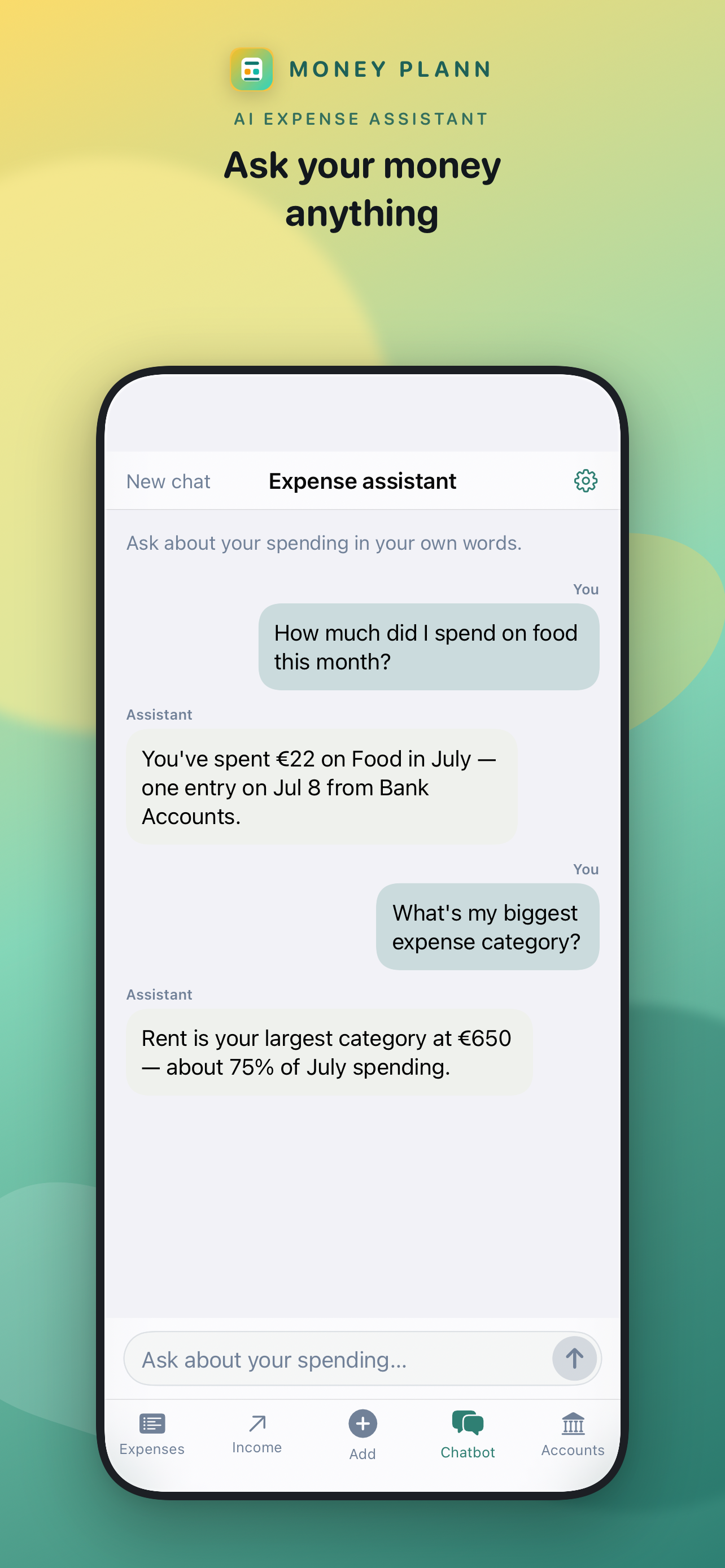 Money Plann screenshot 3