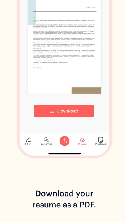 Kickresume: AI Resume Builder screenshot-5