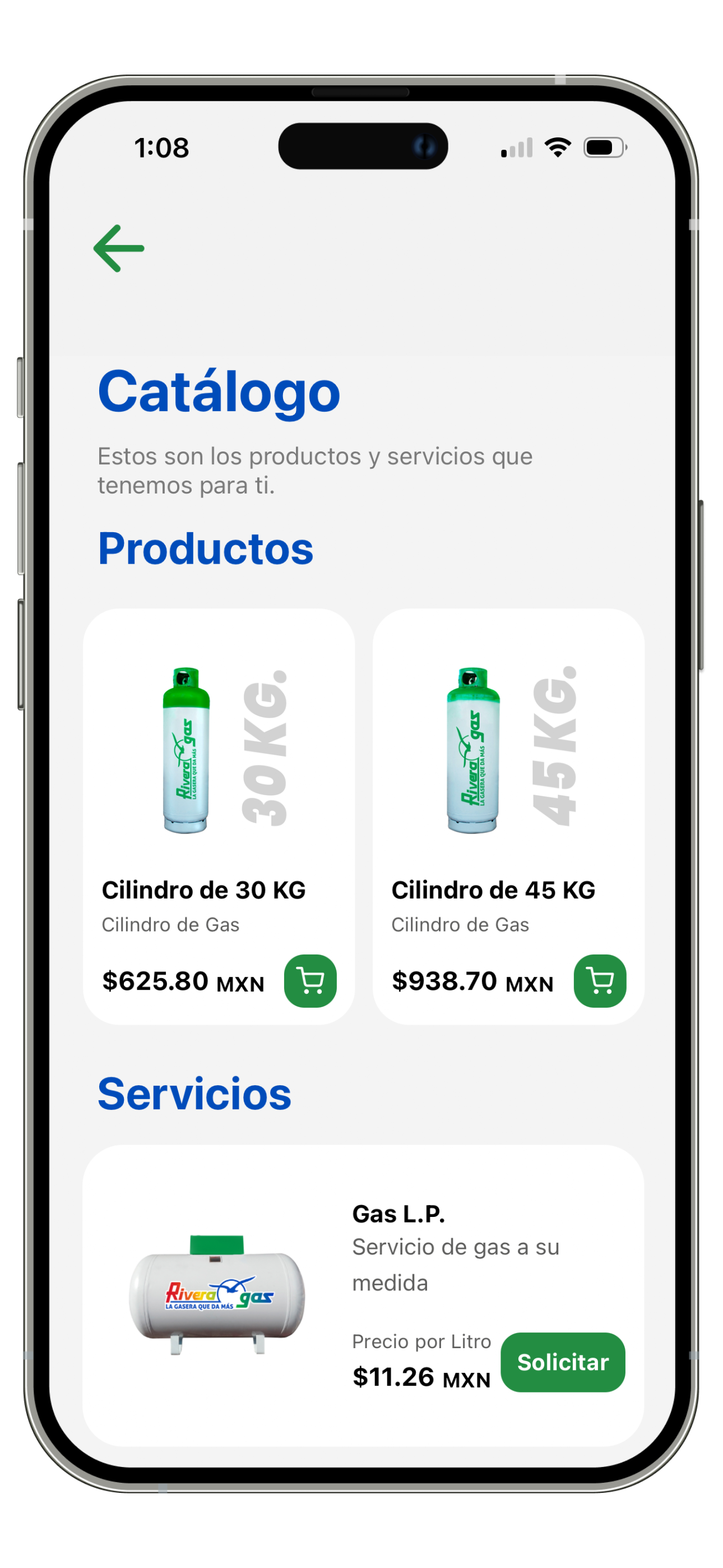 Rivera Gas Clientes screenshot 4