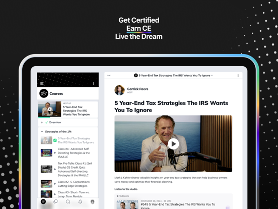 Main Street Pros iPad screenshot 4 - Education app
