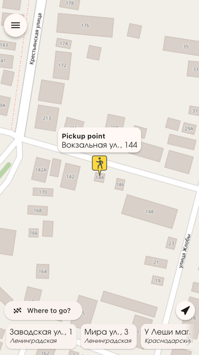 Screenshot 1 of Taxi Leningradskaya App
