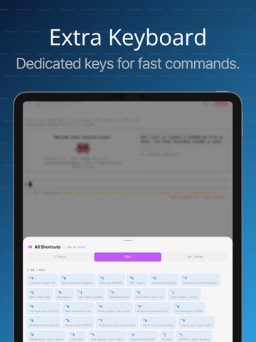 Termiux: SSH & SFTP Terminal iPad screenshot 4