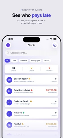 Invoices — Create & Send Screenshot 7 of 10