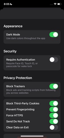 LiT Browser - Keep Awake screenshot