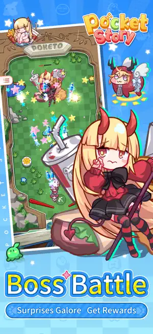 Pocket Story - Idle Girls screenshot 4