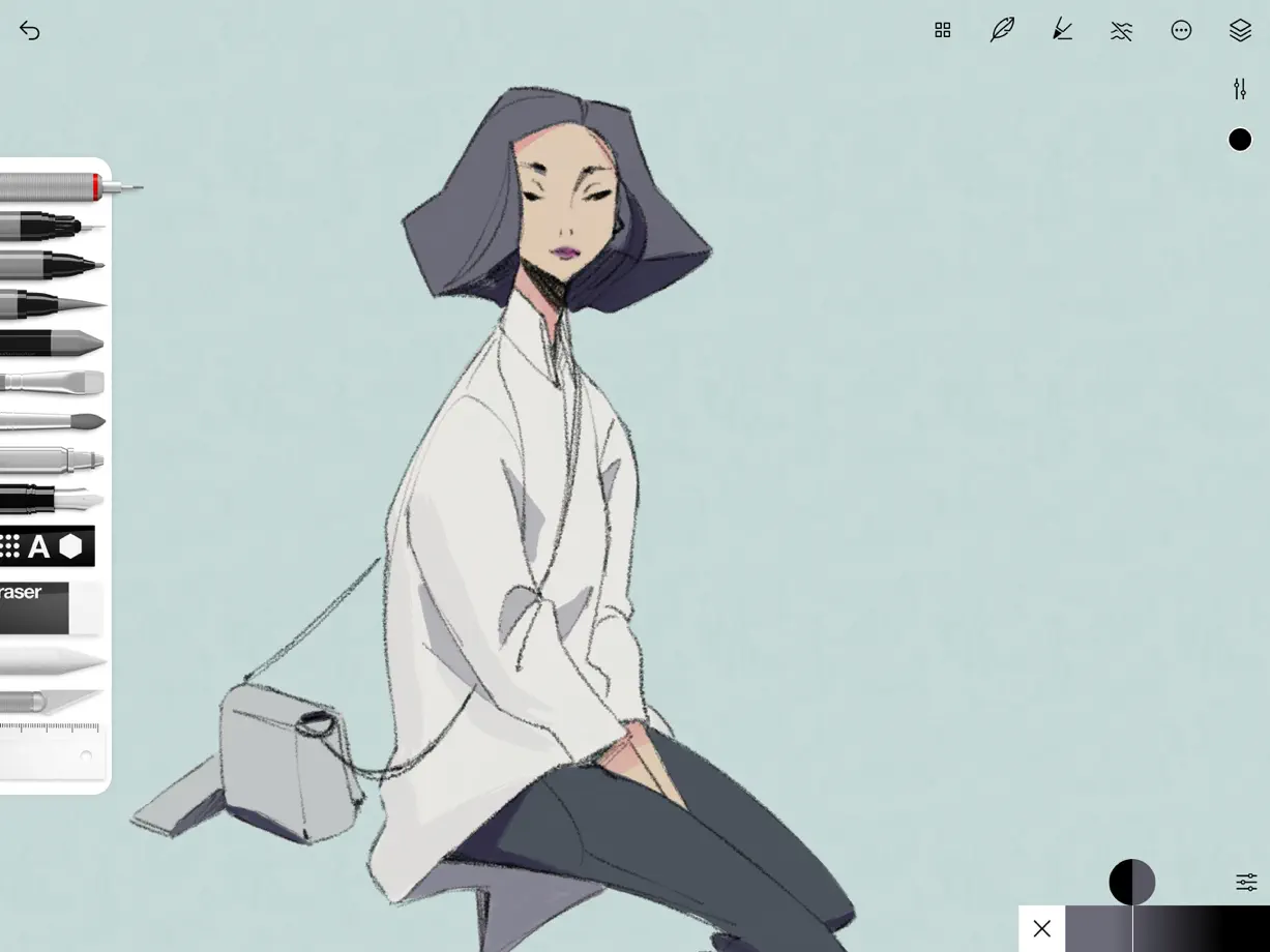 Tayasui Sketches iPad screenshot 10