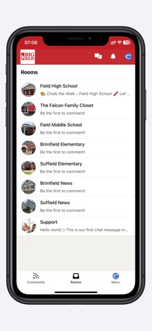 The Falcon Community screenshot