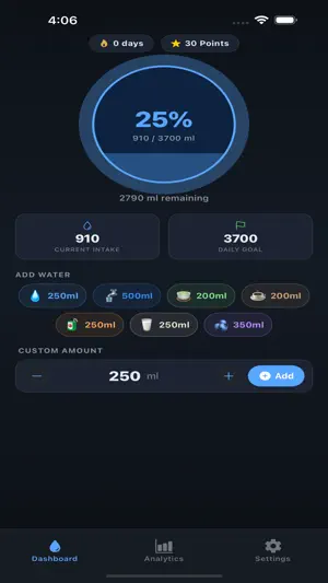 Hydrate: Water Reminder & Log screenshot 1