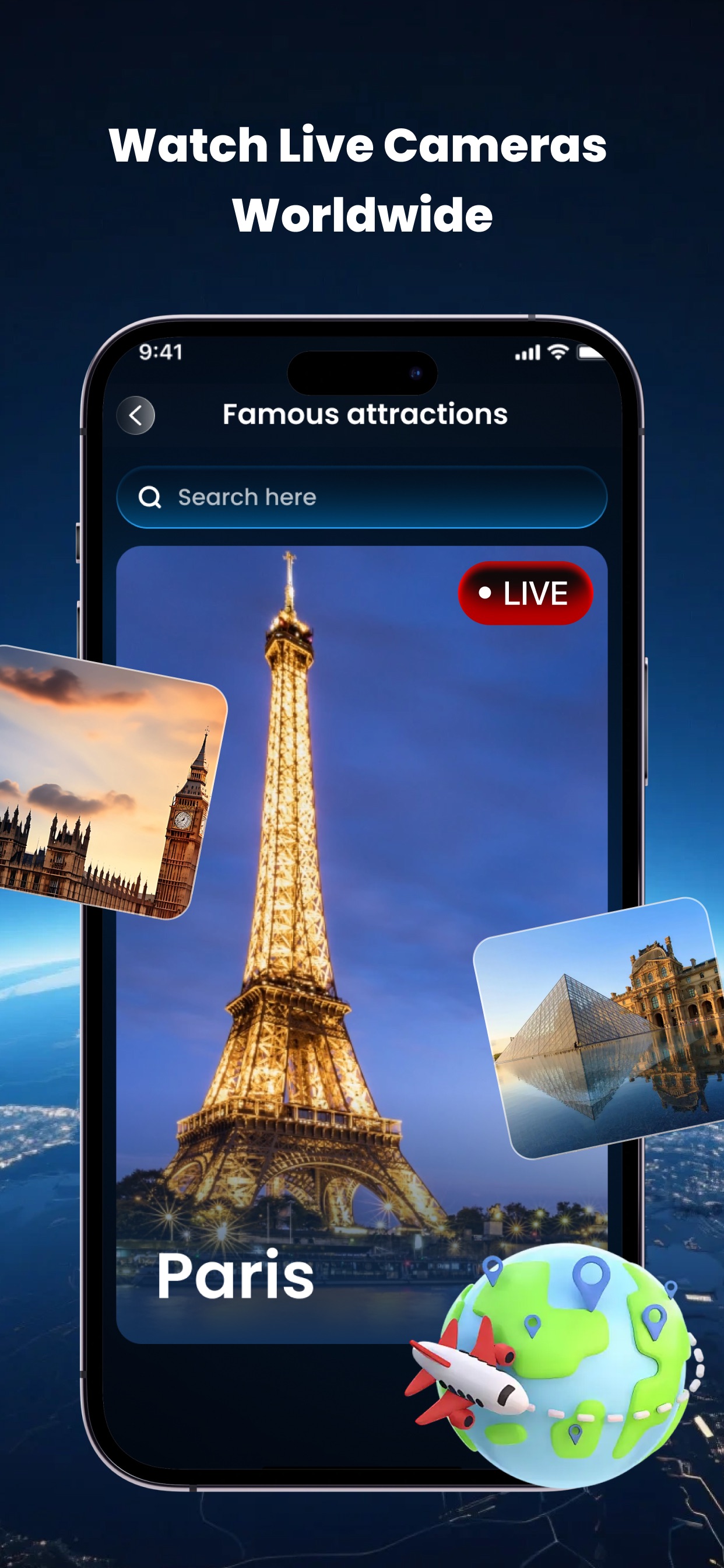 EarthLive: GPS Photos Map screenshot 2