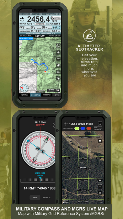 Military GPS Survival Kit Screenshot