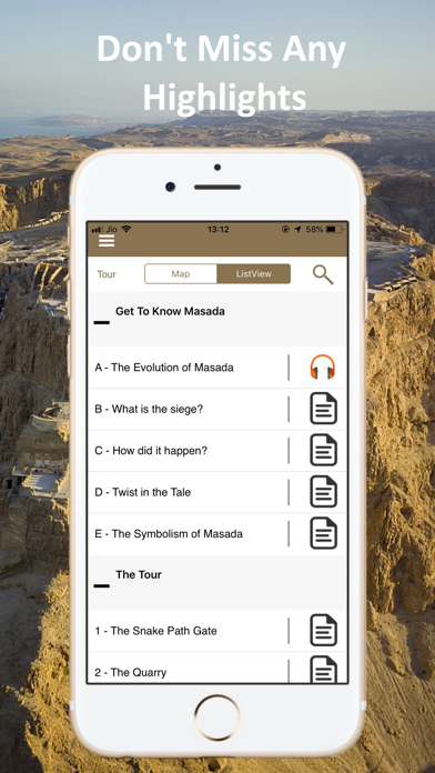 Masada Fortress GPS Audio Tourのおすすめ画像3