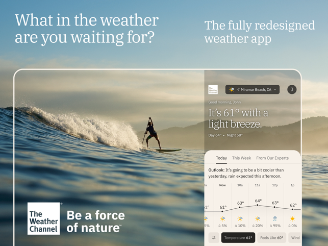 ‎Weather - The Weather Channel Screenshot