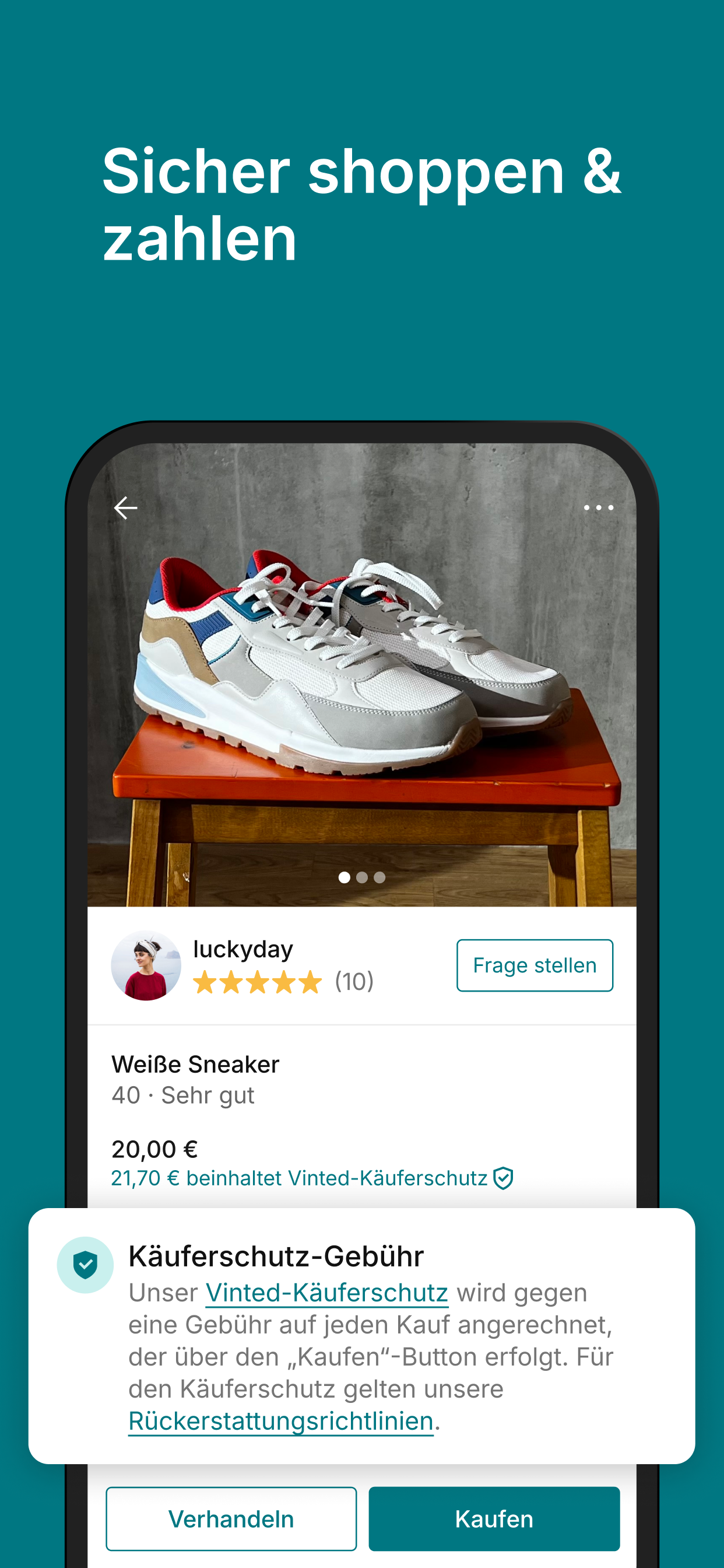 Vinted – Second-hand verkaufen