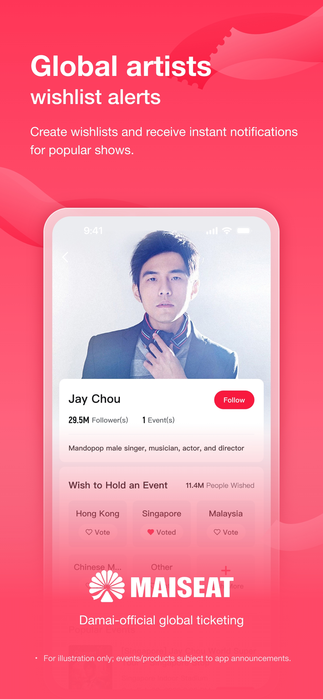 MAISEAT: Global event tickets screenshot 3