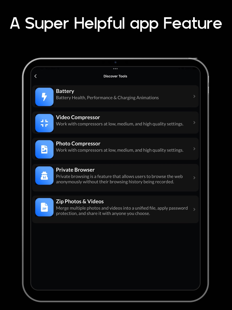 iPad screenshot