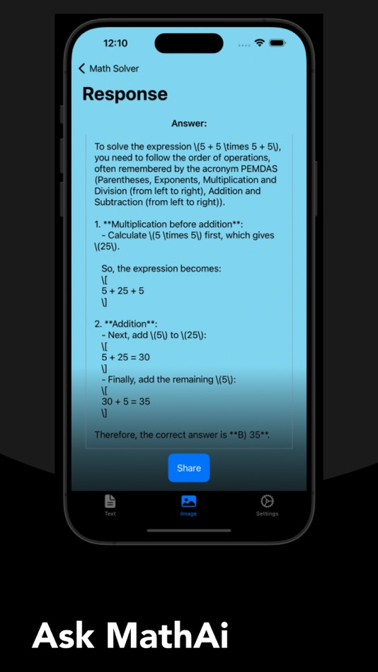 #3. MathAI Problem Solver (iOS) 由: Mesut Aygun