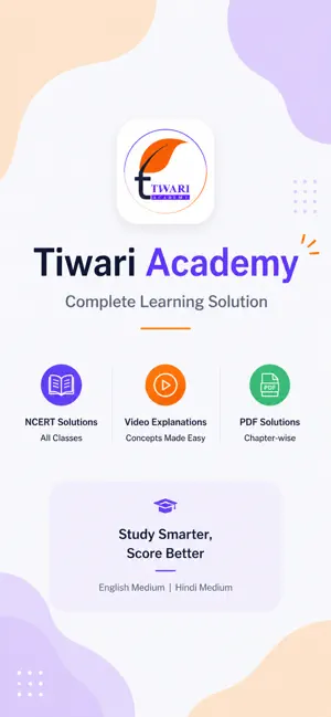 Tiwari Academy Learning App screenshot 1