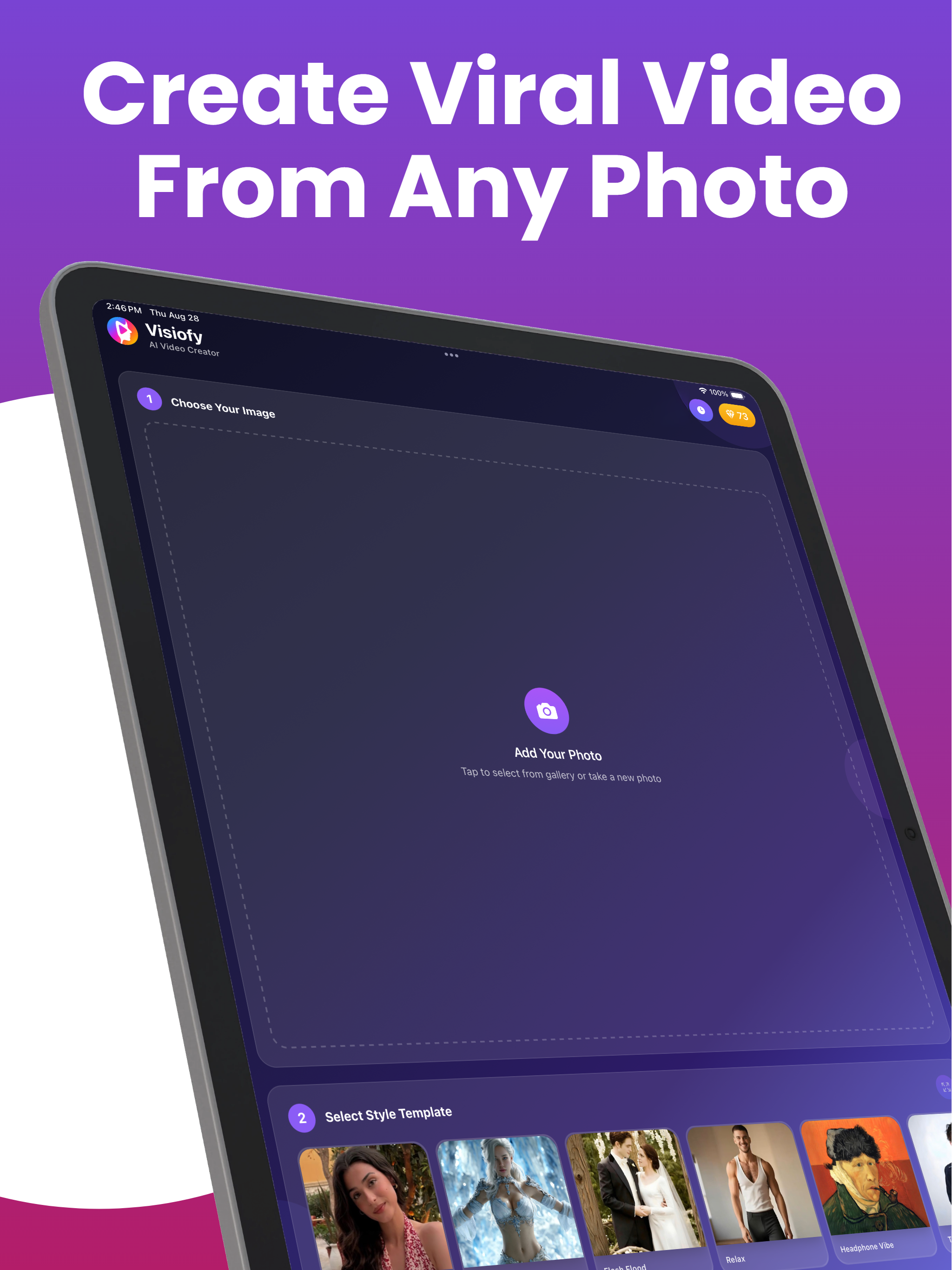 Visiofy - AI Photo to Video screenshot 6