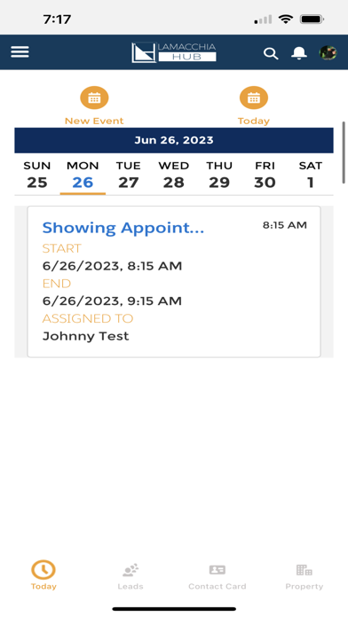 LamacchiaHub iPhone screenshot 1 - Business app