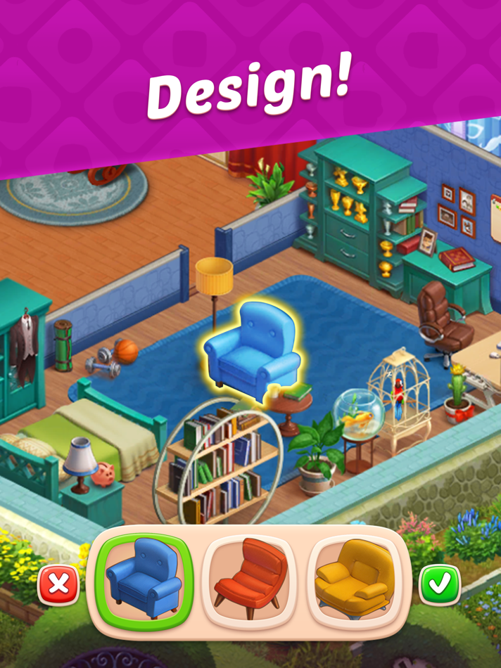 #6. Homescapes (iOS) 由: Playrix