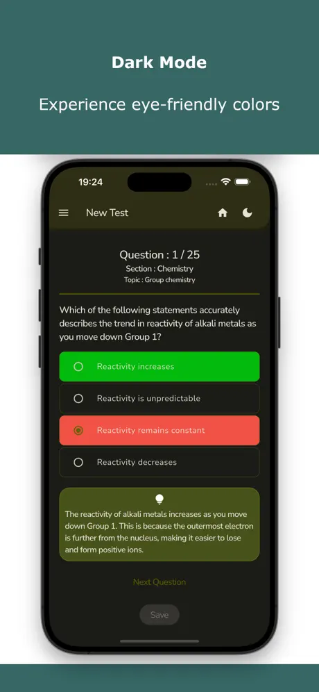BioMedical Admission Exam Test Screenshot 4