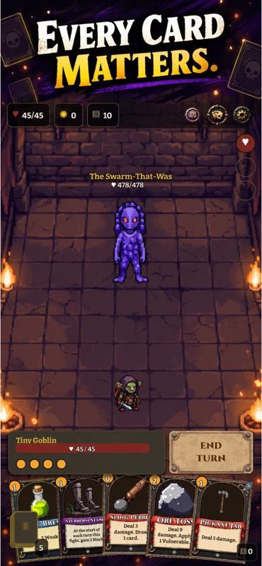 Goblin Card RPG: Tower Trials screenshot 3