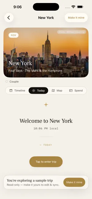 Voyage Trip Planner screenshot 2