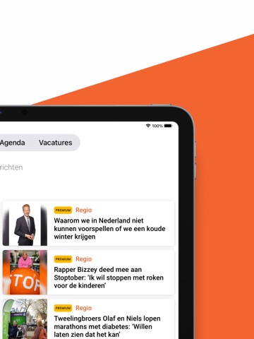 Nieuwsblad De Kaap iPad screenshot