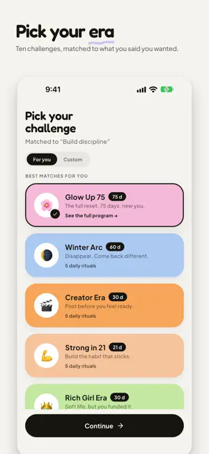 Bloom: 75 Day Challenge screenshot 2