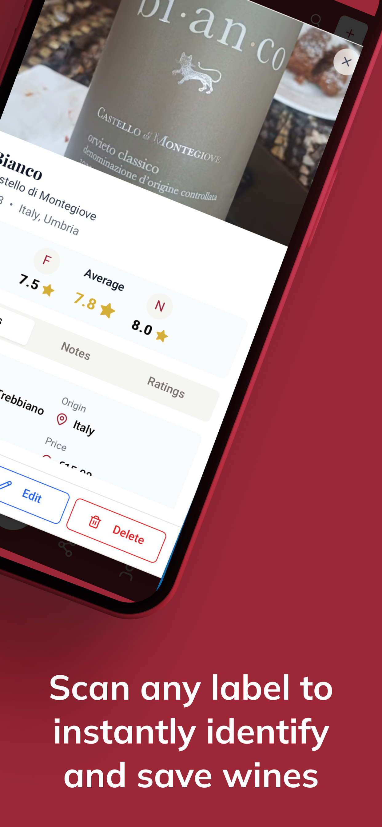 My Wines - Tracker