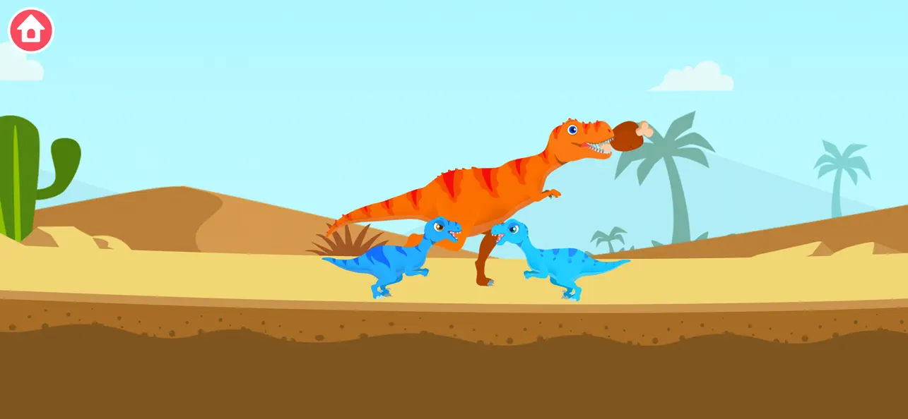 Screenshot #2 pour Île dinosaures jeux enfants