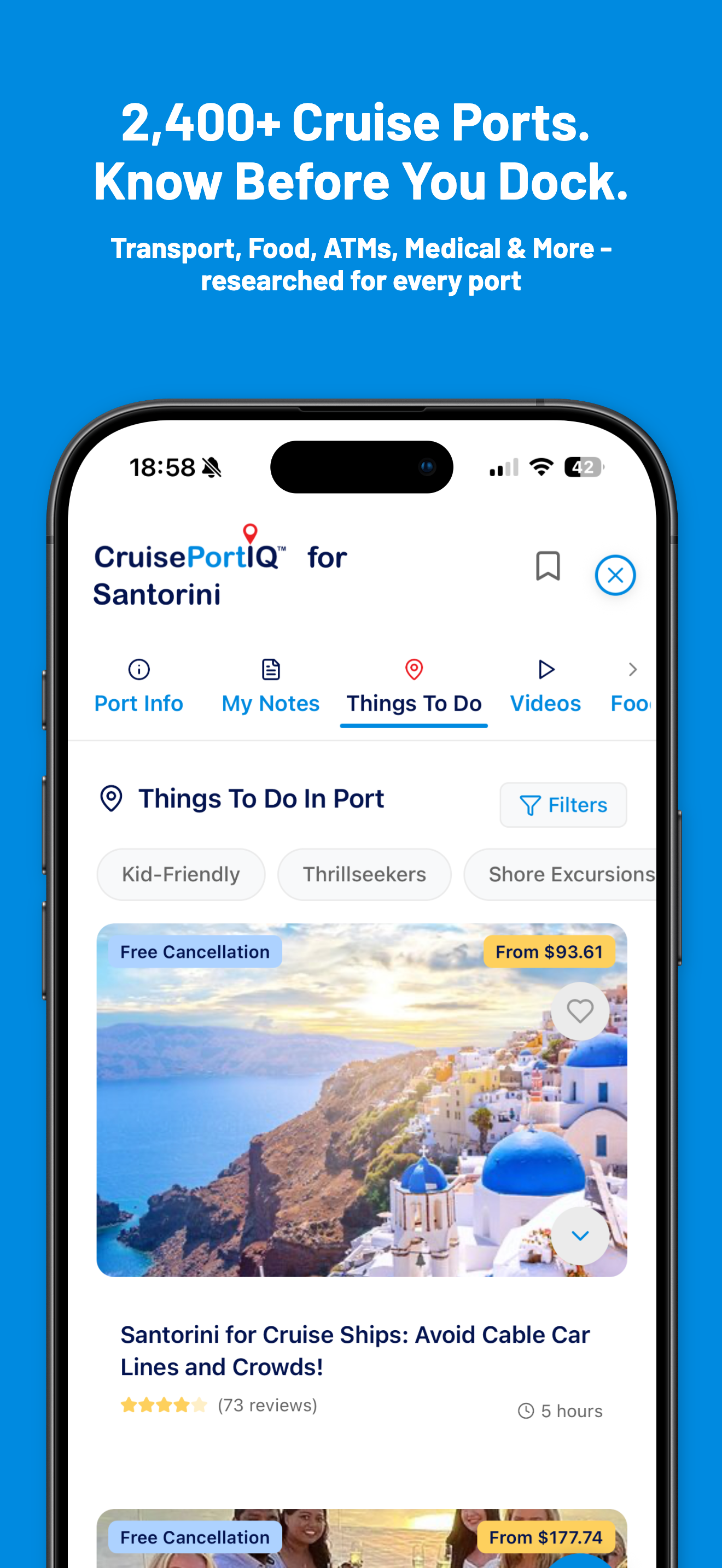 Cruise Planner & Port Guide screenshot 3