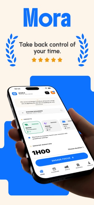 Mora Focus : App Blocker Screenshot 1 of 5