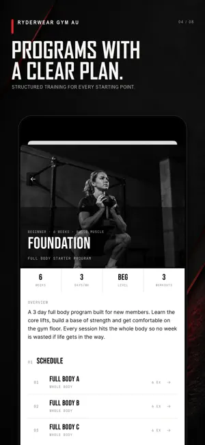Ryderwear Gym AU screenshot 4