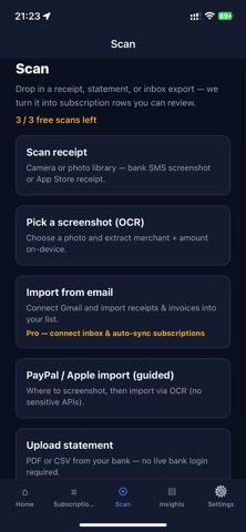 App screenshot