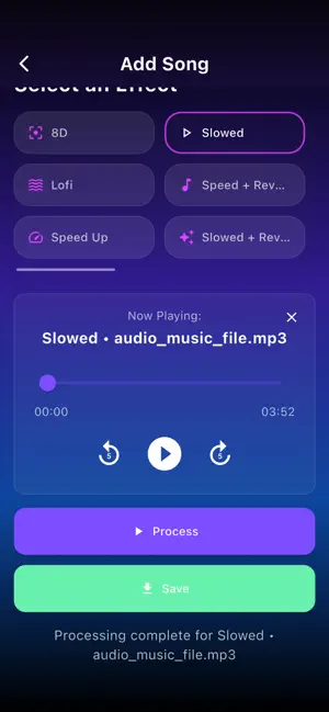 Lyrixa Sync - Audio FX Player screenshot 2