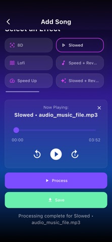 Lyrixa Sync - Audio FX Player Screenshot 2 of 8