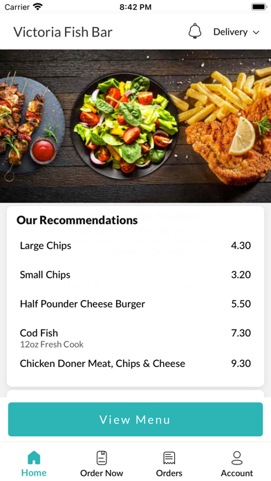 Screenshot #2 pour Victoria Fish Bar.