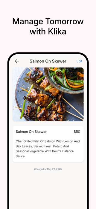 Klika: QR Menu Screenshot 7 of 7