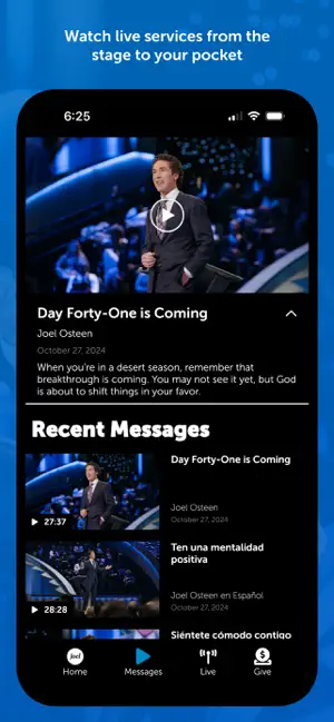 Joel Osteen Ministries screenshot 3