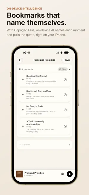 Unpaged: Audiobook Player screenshot 4