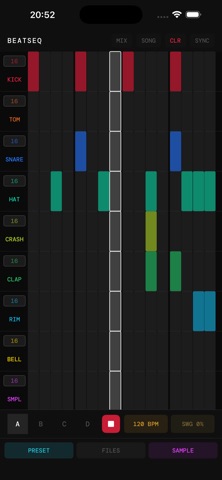 BeatSeq: Wearable Drum Machine Screenshot 1 of 7