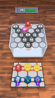 sort&stack coins:merge to win! iphone screenshot 1