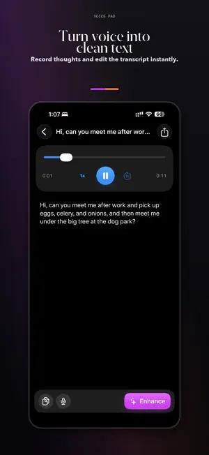 Voice Pad - Transcribe screenshot 4